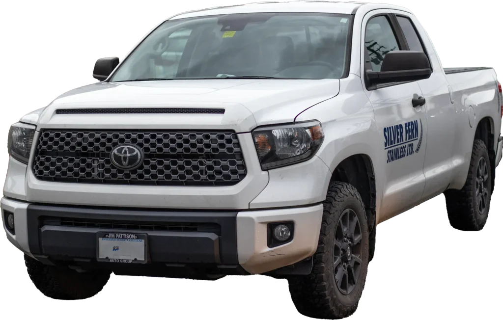 Silver Fern Stainless work truck clear PNG image